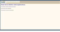 Desktop Screenshot of homebuilder.pulte.com