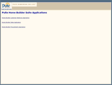 Tablet Screenshot of homebuilder.pulte.com