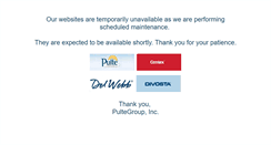 Desktop Screenshot of maint.pulte.com